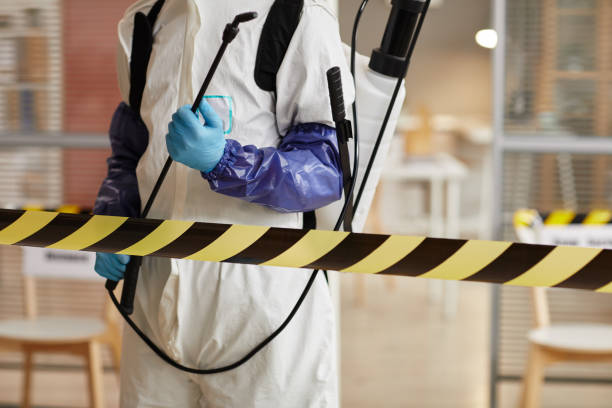 Professional Biohazard Cleanup technician working in El Portal, CA